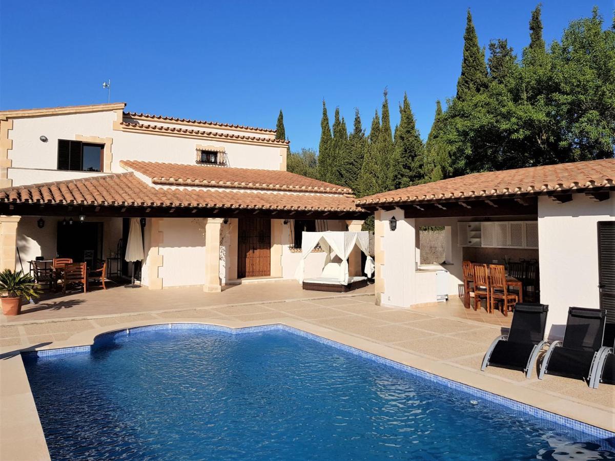 Villa Milagro - 3 Bedroom Finca Style Villa With Pool Near Golf Course/Beaches - Air Cond. Польенса Экстерьер фото