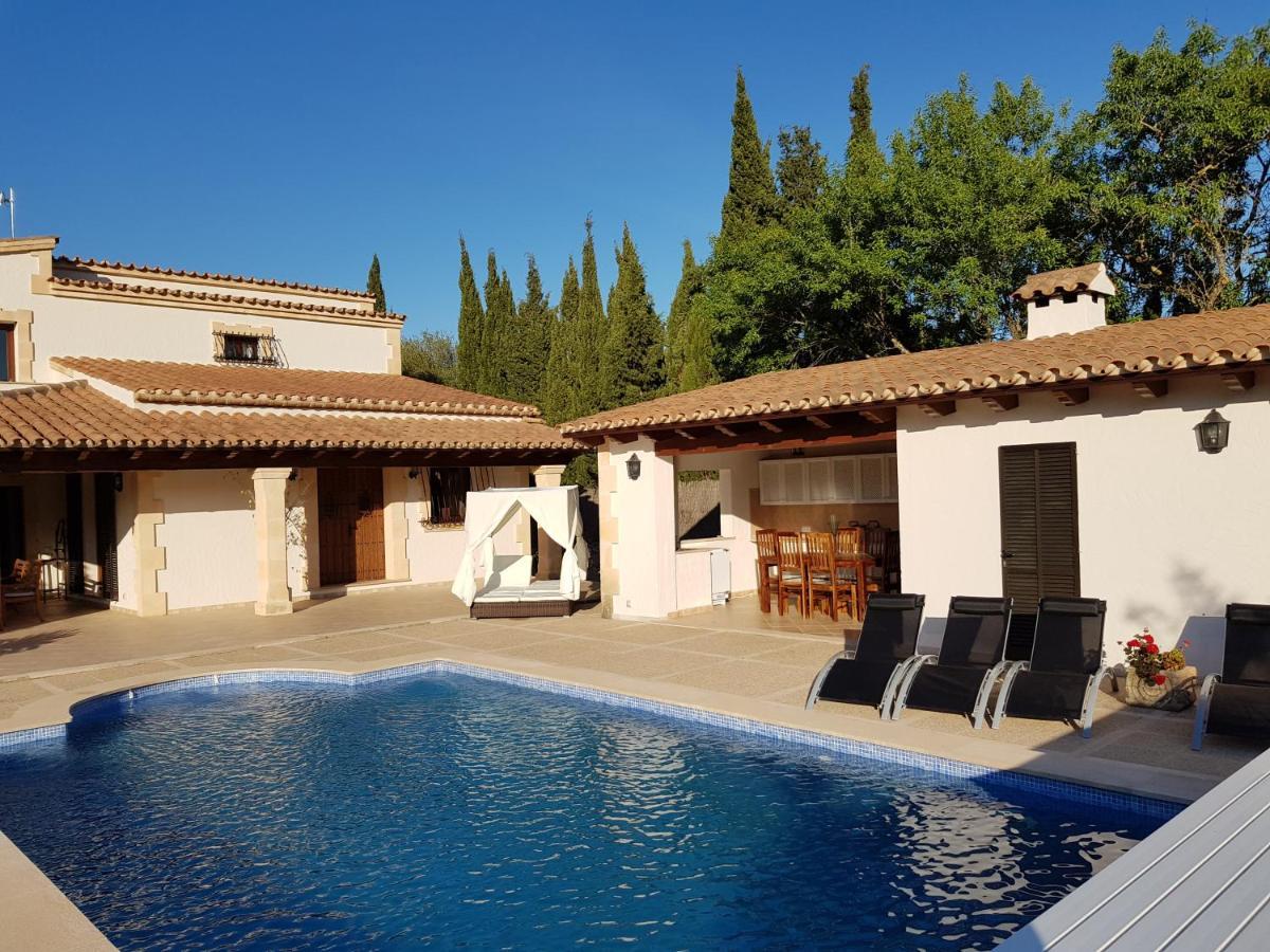 Villa Milagro - 3 Bedroom Finca Style Villa With Pool Near Golf Course/Beaches - Air Cond. Польенса Экстерьер фото